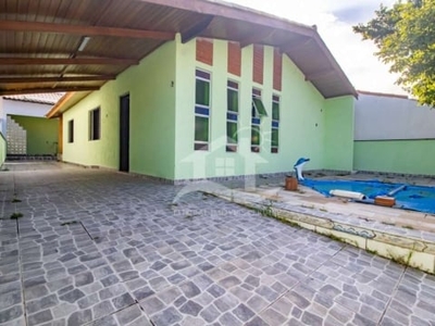 Casa - térrea no bairro três marias, 800 metros da praia, peruíbe-sp