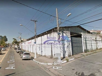 Galpão para alugar, 1000 m² por r$ 18.000,00/mês - jardim brasília (zona leste) - são paulo/sp