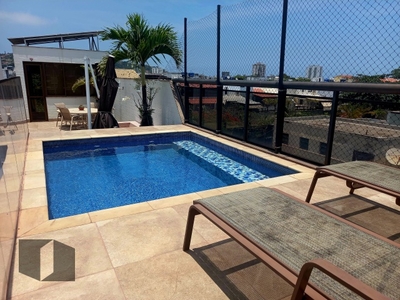 Penthouse em Barra da Tijuca, Rio de Janeiro/RJ de 297m² 3 quartos à venda por R$ 2.299.000,00