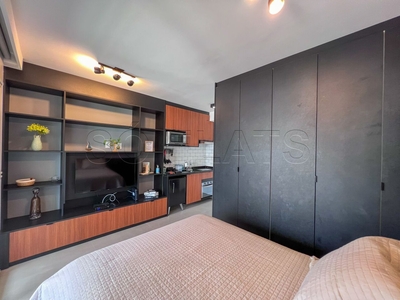 Studio em Campo Belo, São Paulo/SP de 26m² 1 quartos para locação R$ 2.900,00/mes