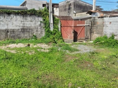 Terreno com total de 250m² no pereque-açu.