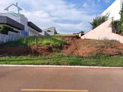 Terreno em condomínio fechado à venda no condomínio jardim flamboyan, bragança paulista por r$ 286.000