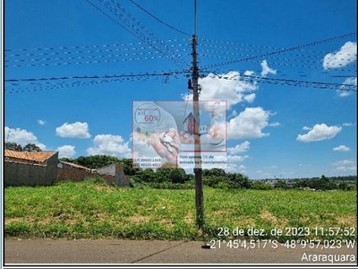 Terreno em Jardim Gardênias, Araraquara/SP de 10m² à venda por R$ 377.600,00