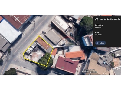 Terreno em Jardim Montanhês, Belo Horizonte/MG de 380m² à venda por R$ 294.000,00