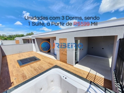 Apartamento Cobertura Duplex 3 Dormitórios 2 Vagas Terraço Gourmet à Venda no Horto Flores