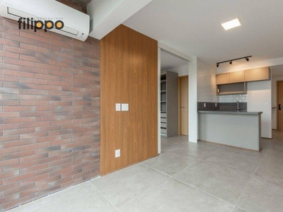 Apartamento com 1 dormitório para alugar, 37 m² por R$ 3.490,00/mês - Cambuci - São Paulo/