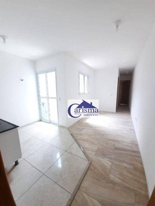 Apartamento com 2 dormitórios à venda, 36 m² por R$ 260.000,01 - Vila Tibiriçá - Santo And