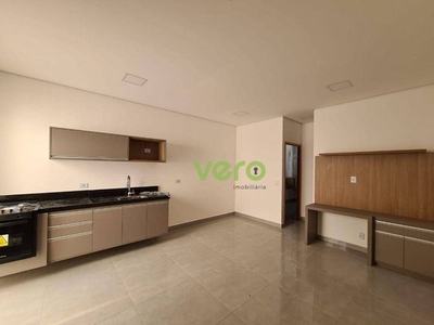 Apartamento com 2 dormitórios para alugar, 40 m² por R$ 1.230/mês - Jardim Brasil - Americ