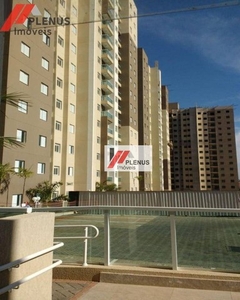 Apartamento com 3 dormitórios para alugar, 63 m² por R$ 2.232/mês - Jardim Santiago - Inda