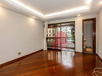 Apartamento com 4 dormitórios para alugar, 140 m² por R$ 9.256,00/mês - Moema - São Paulo/