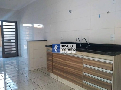 Casa com 2 dormitórios para alugar, 51 m² por R$ 1.535,24/mês - Jardim Alvorada - Ribeirão