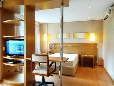 Flat com 1 dormitório para alugar, 38 m² por R$ 1.600/mês - Bela Vista - São Paulo/SP