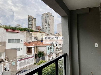 Studio c/ sacada, 1 dormitório para alugar, 36 m² por R$ 2.400/mês - Parque da Mooca - São