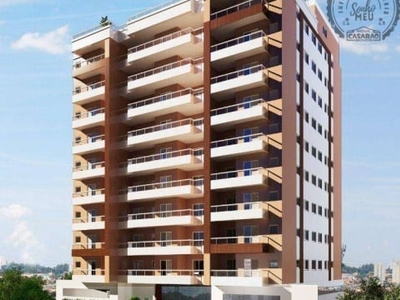 Apartamento com 2 dormitórios à venda, 96 m² por r$ 748.327,80 - vila assunção - praia grande/sp