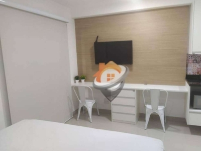 Studio com 1 dormitório para alugar, 26 m² por r$ 2.200,00/mês - centro - são paulo/sp