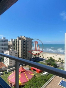 Apartamento em Campo da Aviação, Praia Grande/SP de 55m² 1 quartos à venda por R$ 354.000,00