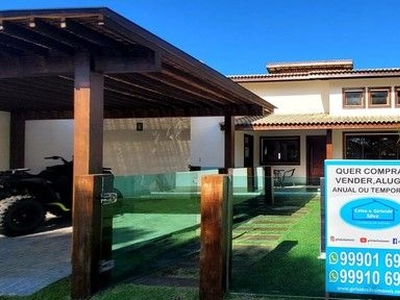 Casa de condomínio para venda com 5 quartos em Barra de Jacuipe, Camaçari, Bahia