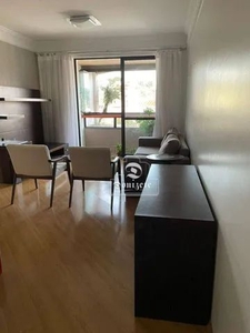 Apartamento com 3 dormitórios para alugar, 82 m² por R$ 2.469,67/mês - Vila Valparaíso - S
