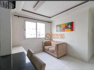 Apartamento em Cocaia, Guarulhos/SP de 43m² 2 quartos à venda por R$ 276.000,00
