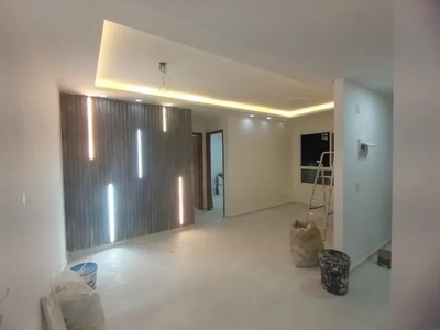 Apartamento reformado com armários na cozinha, Lustres e luminárias LED