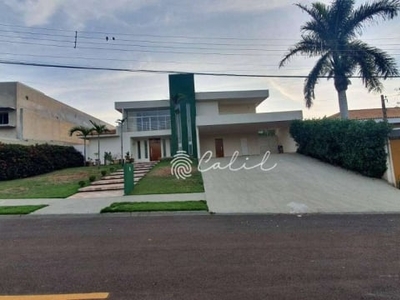 Casa com 4 dormitórios, 670 m² - venda por r$ 2.170.000,00 ou aluguel por r$ 10.251,47/mês - condomínio royal park - ribeirão preto/sp