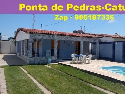 Casa de Praia Ponta de Pedras / Catuama