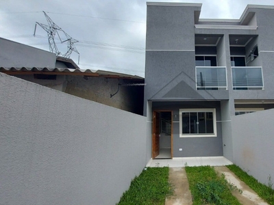 Casa em Cidade Industrial, Curitiba/PR de 75m² 2 quartos à venda por R$ 259.000,00