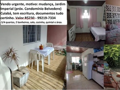 Casa R$ 230 Jardim Imperial Cuiabá