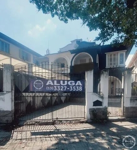 Locação casa comercial - 7 salas em Santos perto da Afonso Pena