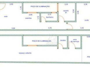 Cobertura com 2 dormitórios à venda, 100 m² por r$ 460.000,00 - utinga - santo andré/sp