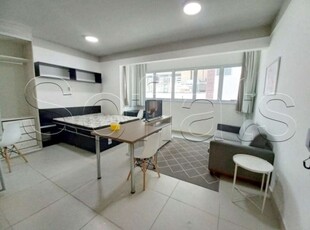 Flat atrium augusta 24m² 1 dormitório 1 vaga para locação na bela vista.