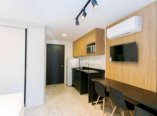 Studio com 1 dormitório para alugar, 23 m² por r$ 2.250/mês - centro - curitiba/pr