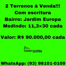 Terreno em , Novo Progresso/PA de 339m² à venda por R$ 90.000,00