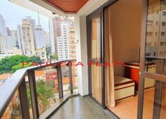 Flat com 1 quarto para alugar na avenida brigadeiro luís antônio, jardim paulista, são paulo, 45 m2 por r$ 2.149