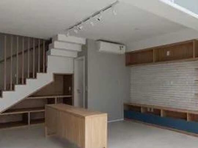 ALUGO Apartamento Duplex mobiliado Alto-Padrao-para venda no Brooklin-Sao-Paulo-SP