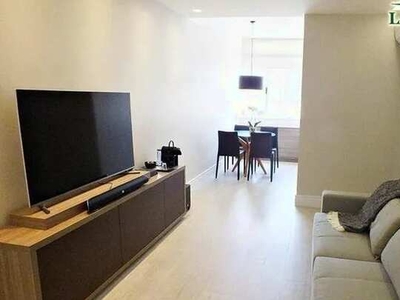 Apartamento com 1 dormitório para alugar, 54 m² por R$ 8.022,00/mês - Leblon - Rio de Jane