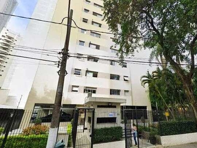 Apartamento com 1 dormitório para alugar, 85 m² por R$ 8.830,00/mês - Moema - São Paulo/SP