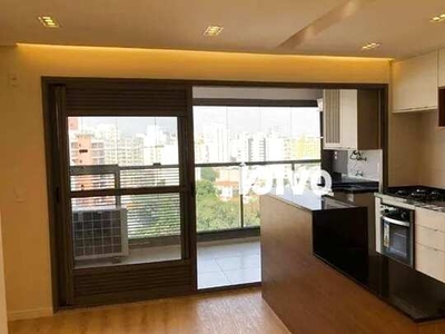 Apartamento com 1 quarto e 1 vaga para alugar, 49 m² pacote por R$ 6.513/mês - Mirandópoli