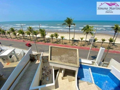 Apartamento com 2 dormitórios à venda, 81 m² por r$ 450.000,00 - jardim praia grande - mongaguá/sp