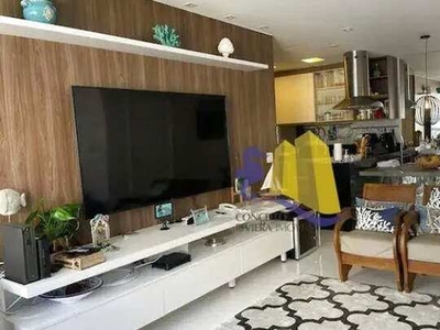 Apartamento com 3 dormitórios para alugar, 132 m² por R$ 17.000,00/mês - Riviera - Módulo