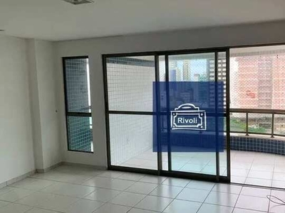 Apartamento com 4 dormitórios para alugar, 165 m² por R$ 7.002/mês - Boa Viagem - Recife/P