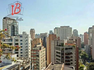 Apartamento com 4 dormitórios para alugar, 247 m² por R$ 25.893,00/mês - Moema - São Paulo