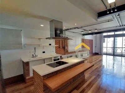 Apartamento Duplex com 1 dormitório para alugar, 110 m² por R$ 13.383/mês - Jardins - São