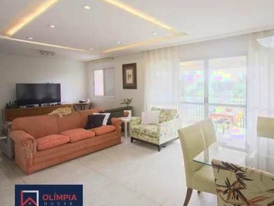 Apartamento Locação 3 Dormitórios - 121 m² Santo Amaro