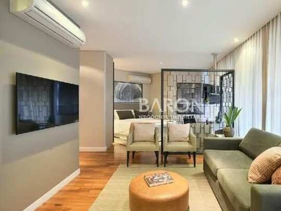 Apartamento mobiliado para locação na Vila Olímpia, com 65 m² de muita elegância e confort