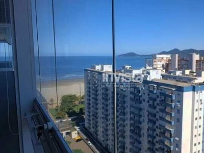 Apartamento no coração do Gonzaga com vista mar