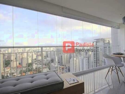 Apartamento para alugar, 57 m² por R$ 10.000,00/mês - Itaim - São Paulo/SP, Uma vaga de ga