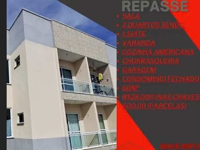 Apartamento para venda tem 60 metros quadrados com 2 quartos em Ancuri - Itaitinga - CE