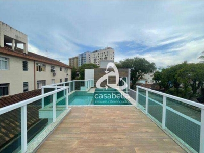 Casa com 3 dormitórios à venda, 280 m² por r$ 1.550.000,00 - embaré - santos/sp