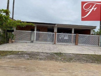 Casa com 3 dormitórios à venda, 90 m² por r$ 320.000,00 - coroados - guaratuba/pr